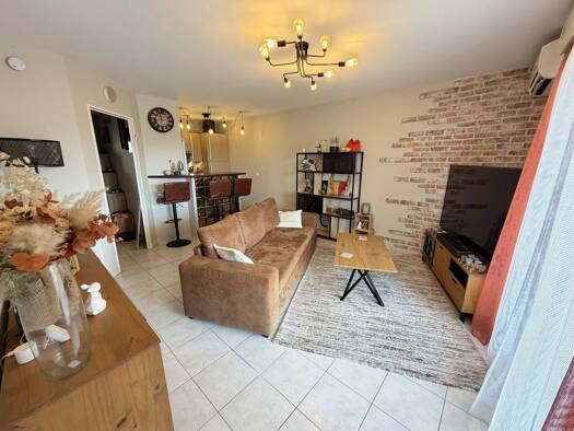 Appartement à vendre 318 000 € 3 pièces 2 chambres 53,01 m² 2ème étage Lingostière Nice 06200