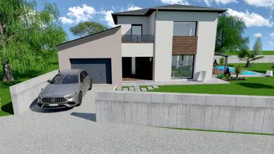 Terrain avec maison neuve à vendre 345 000 € Saint-Eloi 01800