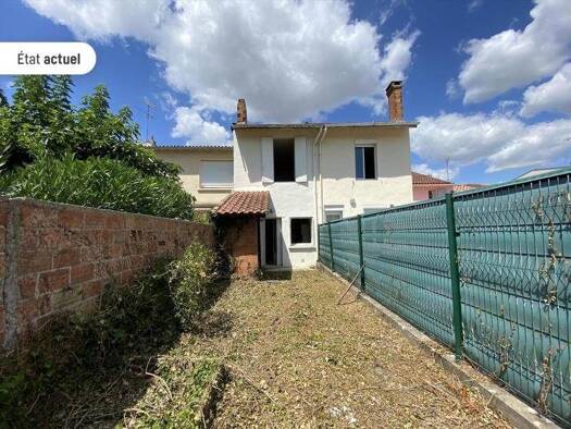 Maison à vendre 99 999 € 5 pièces 2 chambres 93 m² 127 m² de terrain Sous Prefecture-Gare Marmande 47200
