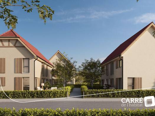 Duplex à vendre - neuf 300 800 € 4 pièces 3 chambres 81,47 m² RDC Berstett 67370