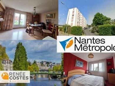 Appartement en viager occupé Bouquet 65 675 € 4 pièces 2 chambres 73 m² Étage 1/5 Bottière - Chénaie Nantes 44300