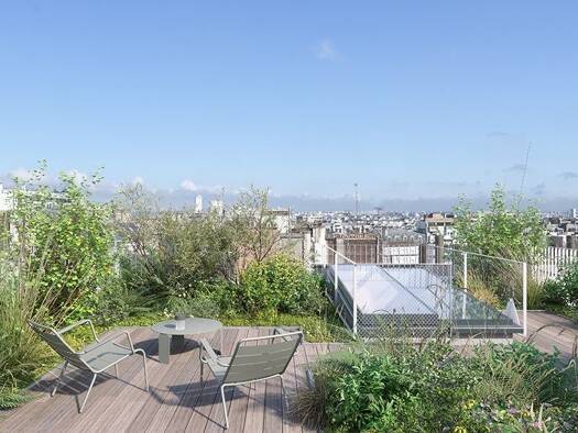 Appartement à vendre - neuf 1 350 000 € 4 pièces 3 chambres 81 m² dès le 31/12/2026 Clignancourt-Jules Joffrin Paris 18ème arrondissement 75018