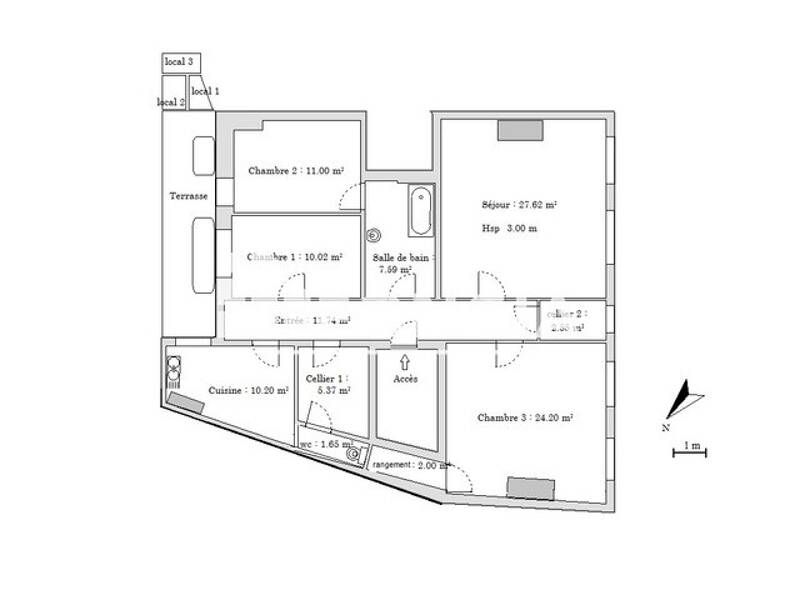 Maison à louer, 114m², BORDEAUX