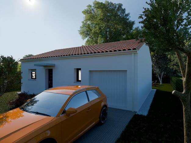 Terrain avec maison neuve à vendre 169 000 € 3 pièces 2 chambres 60 m² 380 m² de terrain Aubigny-les Clouzeaux 85430