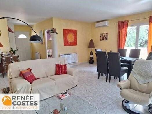 Maison en viager occupé Bouquet 68 525 € 4 pièces 3 chambres 95 m² 327 m² de terrain Puimisson 34480