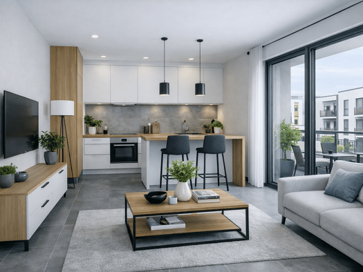 Appartement à vendre - neuf 170 000 € 3 pièces 2 chambres 69 m² Étage 1/4 Bron 69500