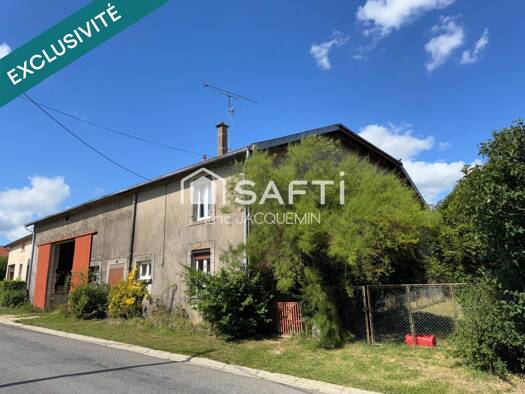 Maison à vendre 69 000 € 7 pièces 4 chambres 115 m² 1 640 m² de terrain Cierges-sous-Montfaucon 55270