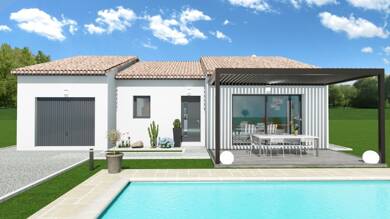 Terrain avec maison neuve à vendre 278 300 € Chamaret 26230