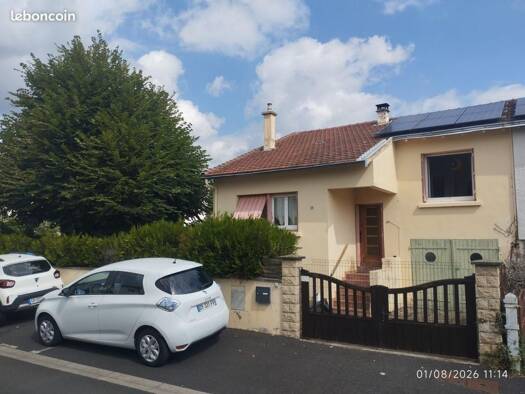 Maison de ville à vendre 225 000 € 4 pièces 3 chambres 85 m² 430 m² de terrain Sud Ouest Riom 63200