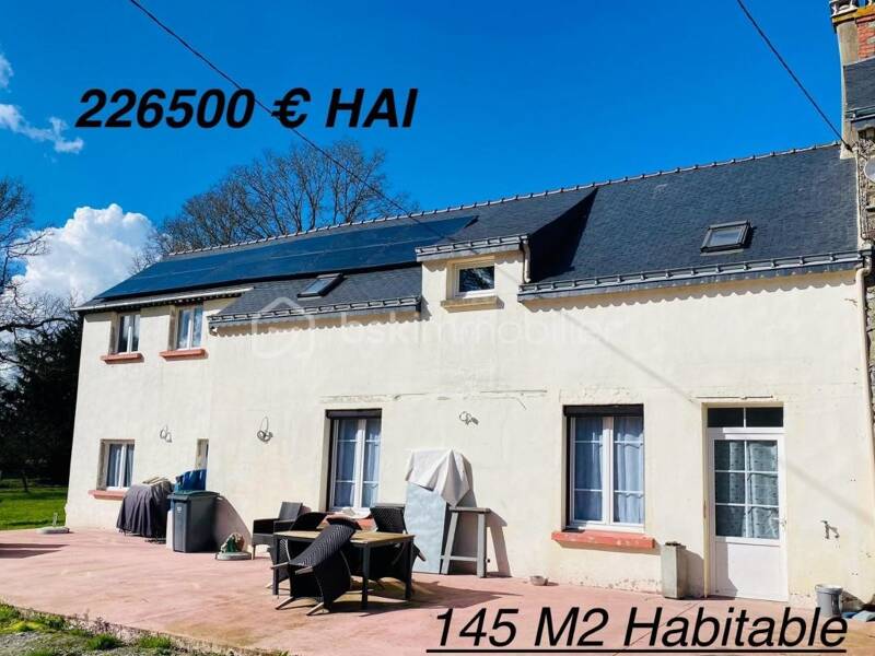 Maison à vendre, 144m², SAINT MALO DES TROIS FONTAINES