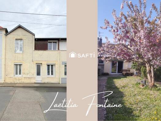 Maison à vendre 120 000 € 5 pièces 3 chambres 110 m² 315 m² de terrain Saint Benoit-Saint Ouen Fécamp 76400