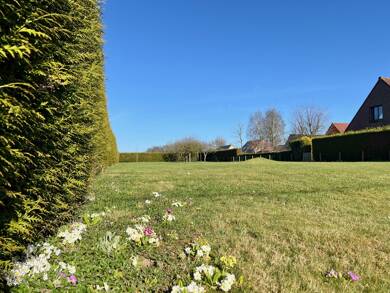 Terrain constructible à vendre 133 000 € 1 550 m² de terrain Wallon Cappel 59190