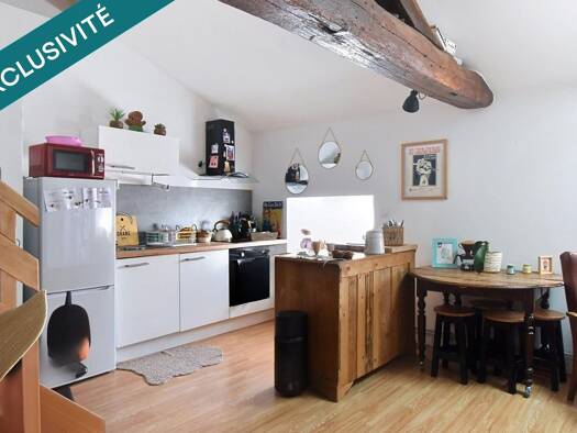 Duplex à vendre 90 000 € 2 pièces 1 chambre 36 m² Étage 4/4 Centre Ville Mâcon 71000