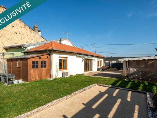 Maison de plain-pied à vendre 238 000 € 6 pièces 4 chambres 147 m² 760 m² de terrain Hammeville 54330