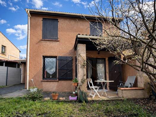 Maison à vendre 230 000 € 4 pièces 3 chambres 80 m² 155 m² de terrain Les Pradettes Toulouse 31100