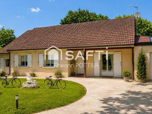 Pavillon à vendre 285 000 € 6 pièces 4 chambres 165 m² 3 746 m² de terrain Étigny 89510