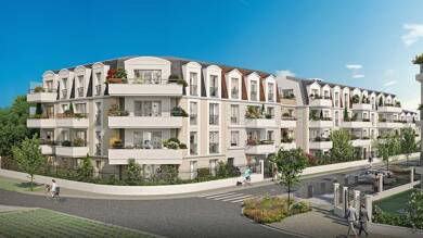 Appartement à vendre - Neuf 377 000 € 4 pièces 3 chambres 78,5 m² 2ème étage Centre Vieux Bourg Le Plessis-Bouchard 95130