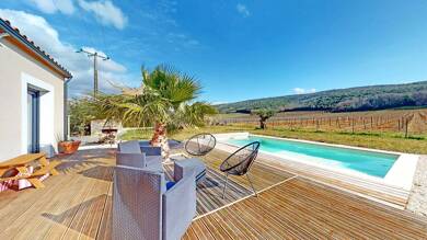 Villa à vendre 286 900 € 4 pièces 3 chambres 93 m² 1 279 m² de terrain La Digne d Aval 11300
