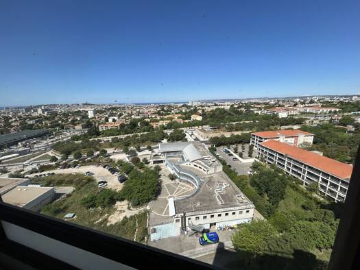Appartement à vendre - de 1.1M € 3 pièces 2 chambres 68 m² Étage 13/15 Marseille 12ème arrondissement 13012