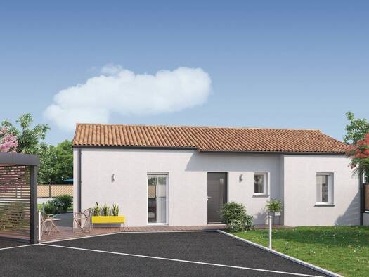 Terrain avec maison neuve à vendre 144 094 € 4 pièces 3 chambres 75 m² 324 m² de terrain Chantonnay 85110