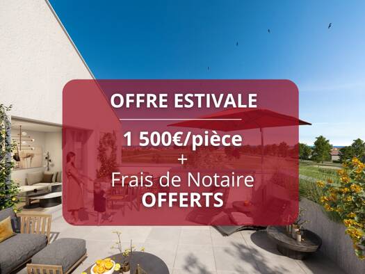 Appartement à vendre - Neuf 202 000 € 3 pièces 2 chambres 53,8 m² 2ème étage Courseulles-sur-Mer 14470