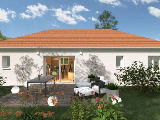 Terrain avec maison neuve à vendre 182 600 € 4 pièces 3 chambres 85 m² 2 192 m² de terrain Jarnages 23140