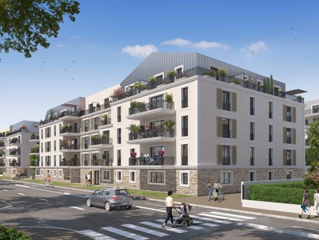 Appartement à vendre - neuf 187 200 € 1 pièce 35,2 m² Étage 4/4 dès le 01/07/2026 Grosse Pierre-Foch-Dunant-Guynemer-Collinet Meaux 77100