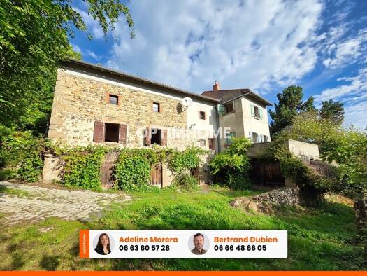 Maison à vendre 82 000 € 6 pièces 3 chambres 135 m² 886 m² de terrain Isserteaux 63270