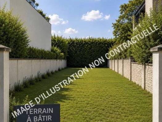 Terrain constructible à vendre 800 000 € 250 m² de terrain Jules Guesde Montesy Issy-les-Moulineaux 92130