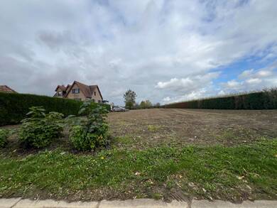 Terrain constructible à vendre 87 500 € 1 894 m² de terrain Calonne sur la Lys 62350