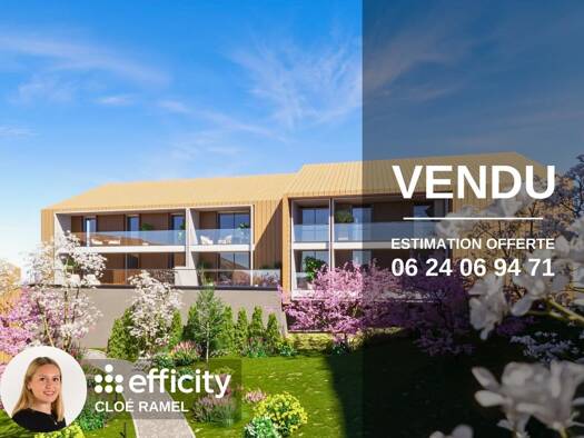 Appartement à vendre 299 466 € 3 pièces 2 chambres 80 m² Étage 2/2 Saint-Jean-de-Tholome 74250