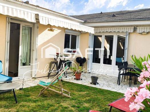 Pavillon à vendre 175 000 € 4 pièces 3 chambres 102 m² 181 m² de terrain L'Omelon-La Belle Étoile Châteauroux 36000