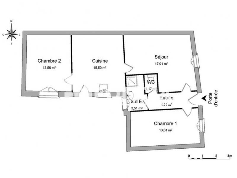 Maison à louer, 68m², ROCHEFORT