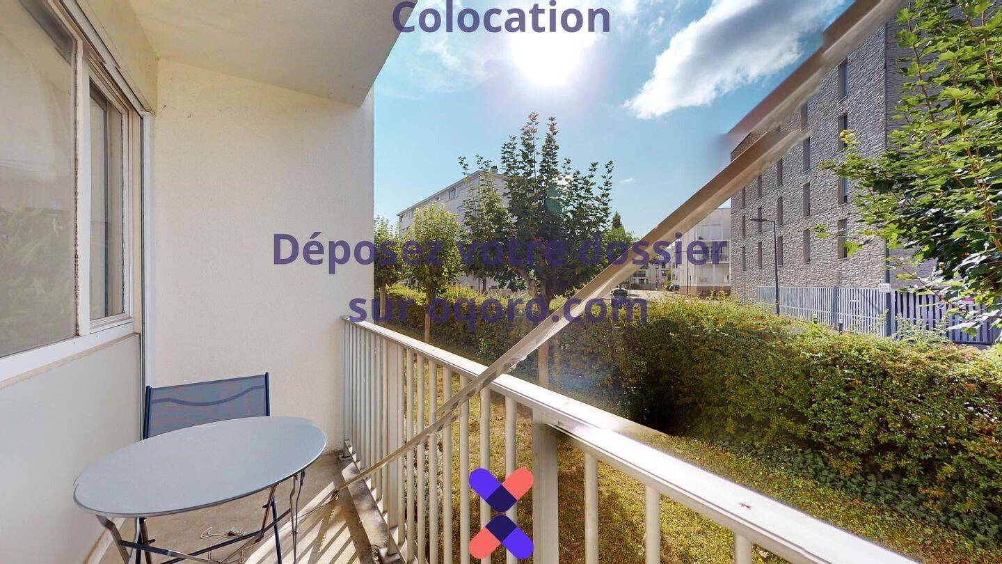 Chambre en colocation appartement meublé — 13
