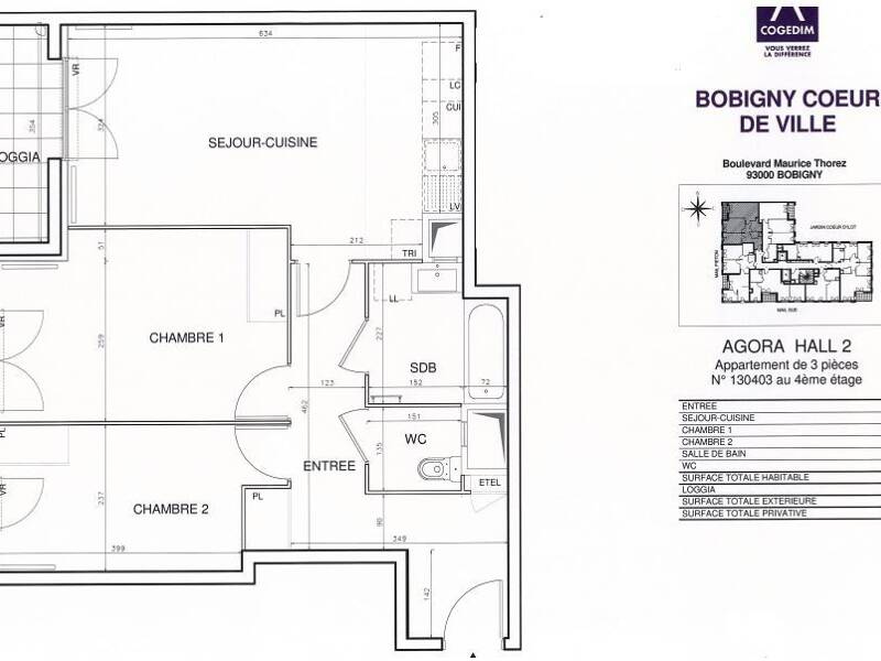 Maison à louer, 63m², BOBIGNY