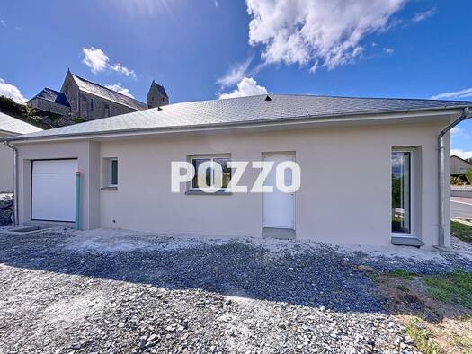 Maison de plain-pied à vendre - Neuf 182 000 € 4 pièces 3 chambres 76 m² 362 m² de terrain Quettreville sur Sienne 50660