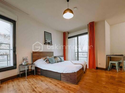 Appartement à vendre 39 500 € 2 pièces 1 chambre 31,9 m² Étage 3/3 Saint Genest-La Butte Nevers 58000