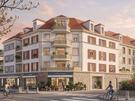 Appartement à vendre - neuf 193 000 € 2 pièces 1 chambre 38,8 m² 2ème étage Les Louvrais Pontoise 95000