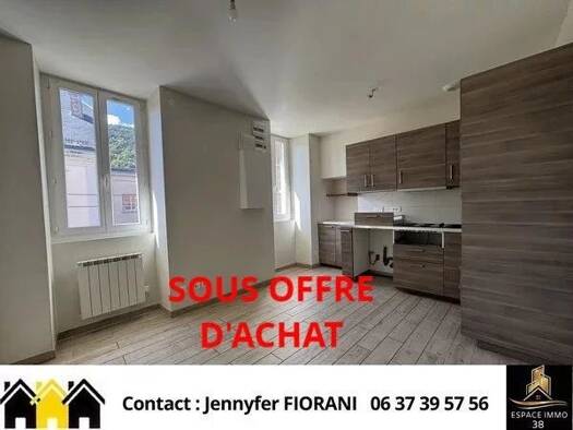 Appartement à vendre 53 000 € 2 pièces 28,4 m² 1er étage La Mure 38350