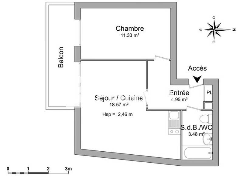 Maison à louer, 38m², GRENOBLE