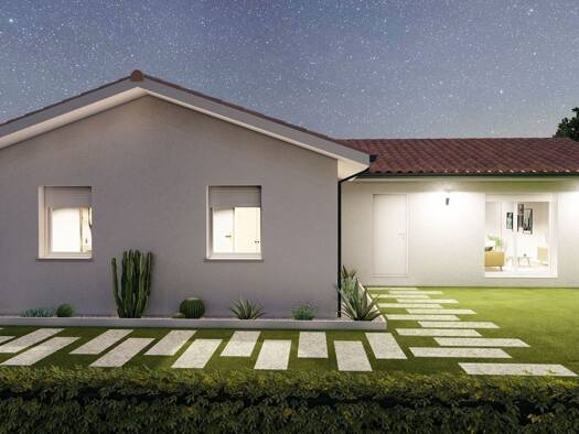 Terrain avec maison neuve à vendre 173 564 € 6 pièces 4 chambres 103 m² 2 284 m² de terrain Saint-Léon-sur-l'Isle 24110