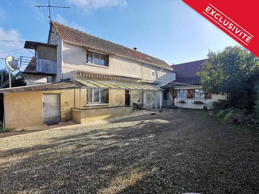 Maison à vendre 49 000 € 4 pièces 3 chambres 102 m² 1 524 m² de terrain Saints-en-Puisaye 89520