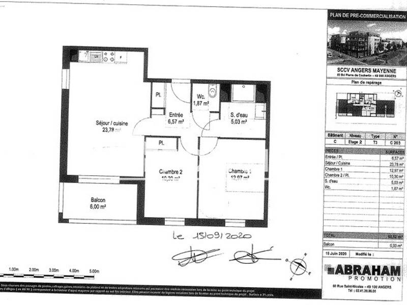 Maison à louer, 61m², ANGERS