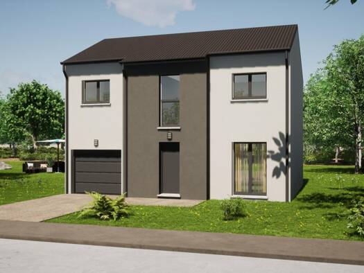Terrain avec maison neuve à vendre 320 000 € 5 pièces 3 chambres 115 m² 550 m² de terrain Morfontaine 54920