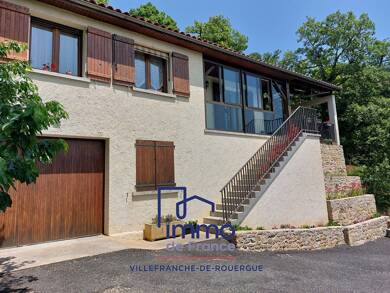 Maison à vendre 199 000 € 5 pièces 3 chambres 88 m² 1 099 m² de terrain Ouest Villefranche de Rouergue 12200