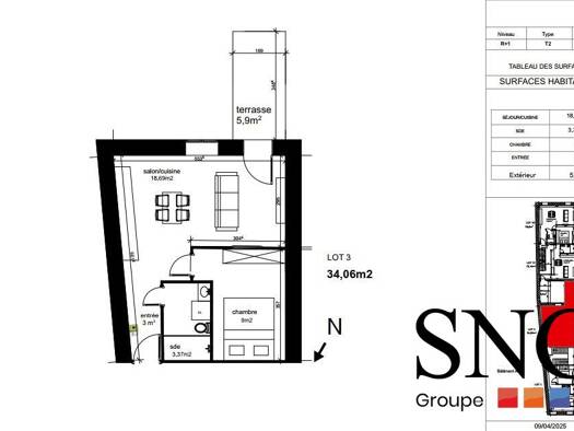 Appartement à louer 549 € 2 pièces 1 chambre 34,1 m² 1er étage Centre Ville Clermont-l'Hérault 34800