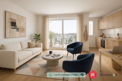 Appartement à vendre 206 000 € 3 pièces 61 m² 2ème étage Plombières-Lès-Dijon 21370