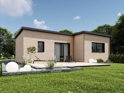 Terrain avec maison neuve à vendre 226 880 € 3 pièces 2 chambres 65 m² 732 m² de terrain Les Champs-Géraux 22630