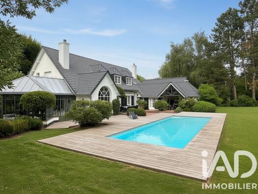 Demeure à vendre 1 600 000 € 12 pièces 6 chambres 300 m² 7 000 m² de terrain Mérignies 59710