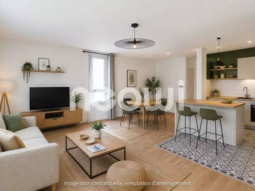 Appartement à vendre 234 000 € 4 pièces 3 chambres 79,14 m² Étage 2/4 centre Ville-La Chartonnière-La Barre Villefranche-sur-Saône 69400